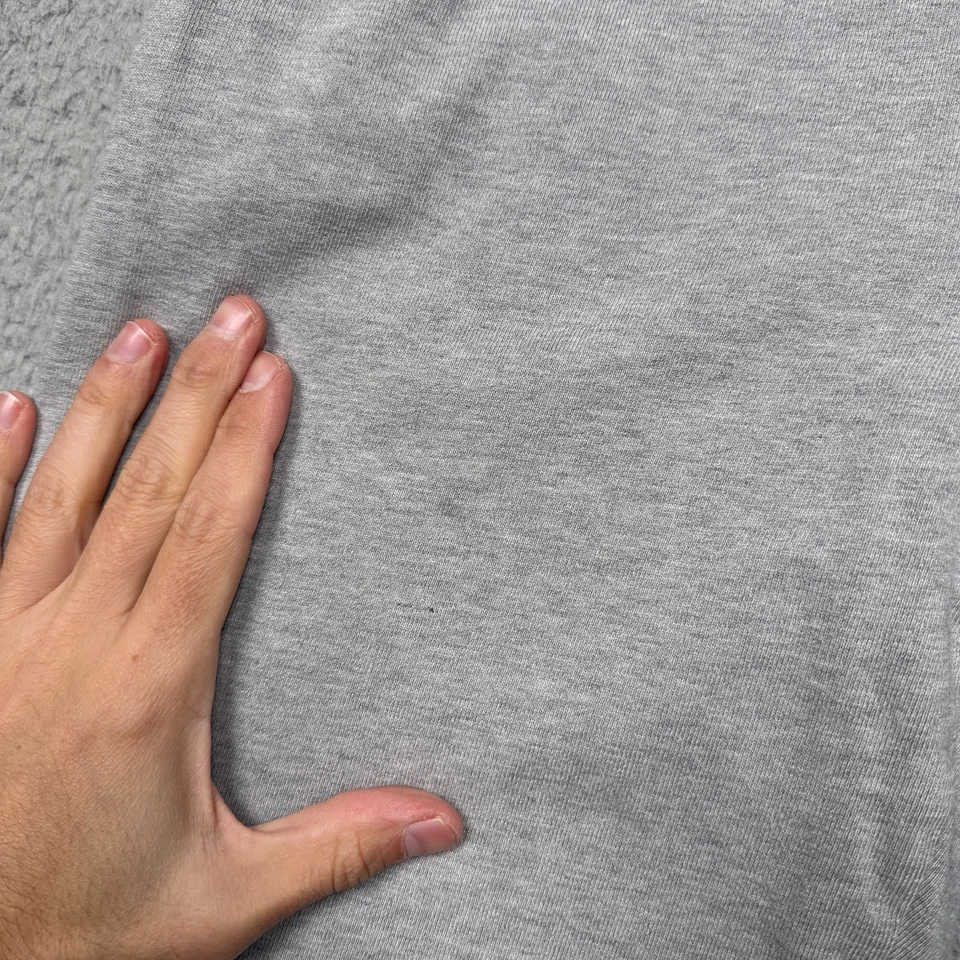 Pantalones deportivos Brandy Melville para mujer talla única gris pierna ancha bolsillos 31X28 Foto 3 de 4