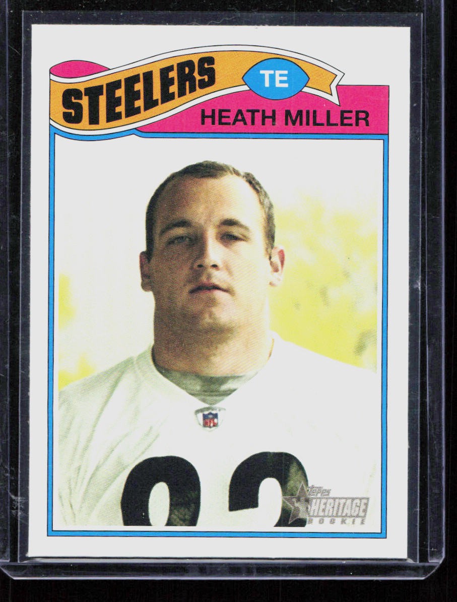 Heath Miller 2005 Topps Heritage #61 Base Rookie