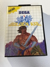 Golden Axe (Sega Master System) Complete in Box with Manual NTSC TESTED WORKING