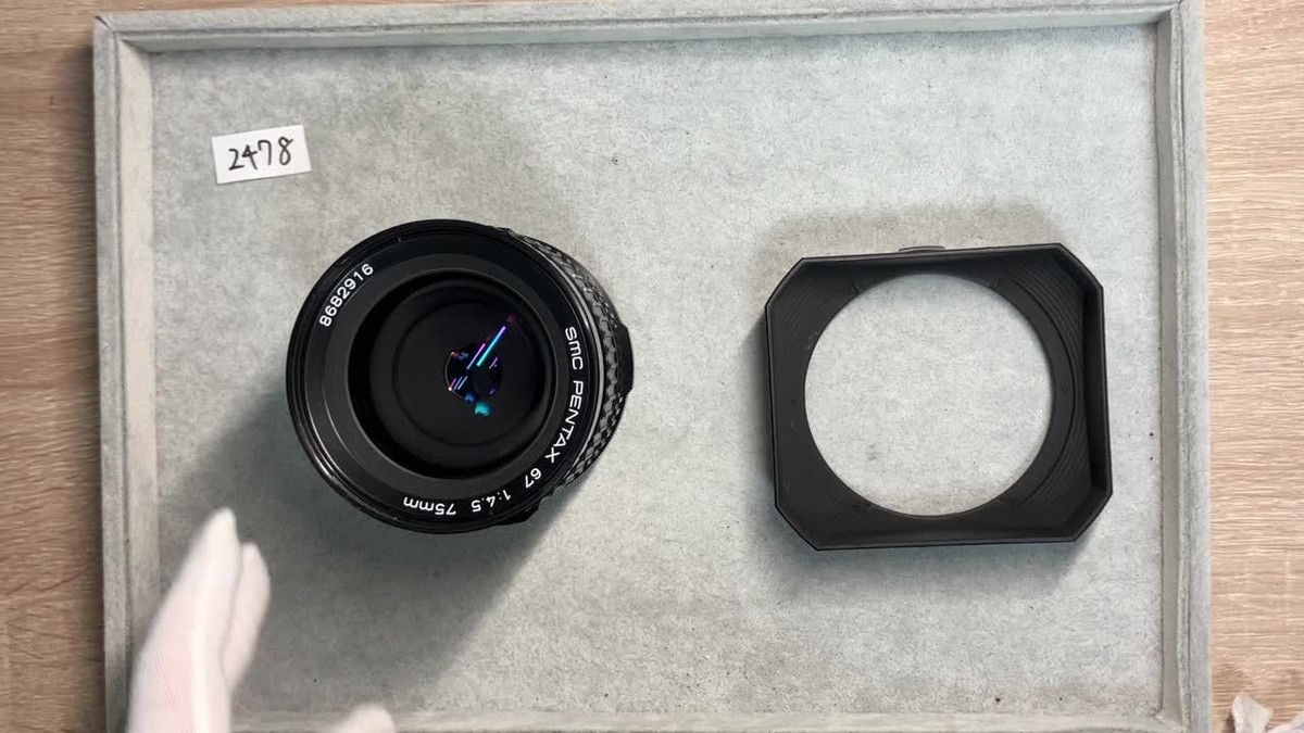 ペンタックス Pentax SMC PENTAX 67 75mm F4.5 Pentax 67 75 mm f/4.5 lens review - YouTube
