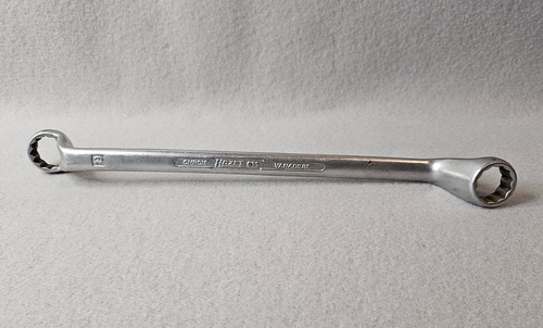Hazet 630 Germany Doppel-Ringschlüssel versetzt 18 x 19 mm Chrom Vanadium - Bild 5 von 7