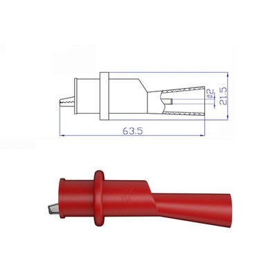 KFZ Prüfung 0,7 mm Stift Nadel Set 2 mm Loch Piercing 6 Stück Reparatur Werkze