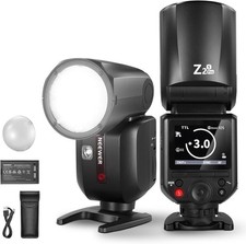 NEEWER Z2PRO-S 2.4G TTL Round Head Flash Speedlite for Sony-76Ws 1/8000s HSS