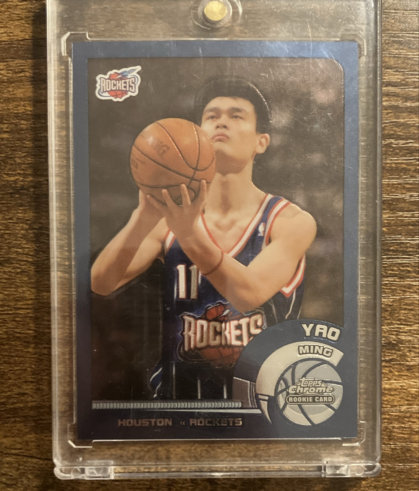 2002-03 Topps Chrome - Yao Ming #146 English Language Back (RC)