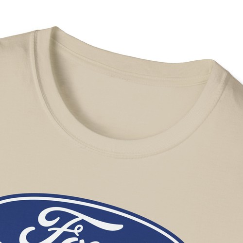 Retro Car Logo Tee, Ford Blue Oval Shirt, Vintage Auto Racing Top, Unisex - Picture 20 of 65
