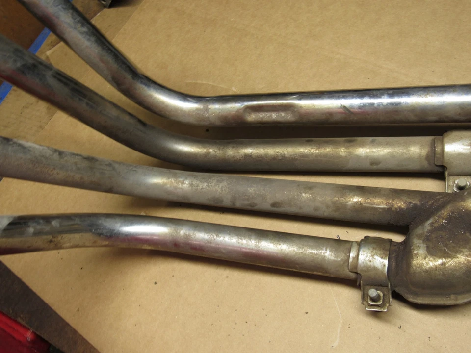 1974 Honda CB750F CB 750 F Super Sport tubo de escape CB750 - Imagem 4 de 4