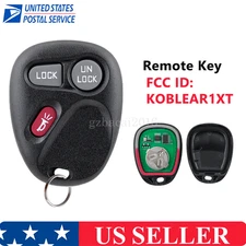 For 2001 2002 Chevrolet Silverado 1500 2500 3500 Remote Control Key Fob 15042968