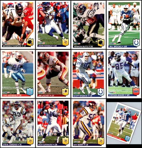1992 Fleer (111) Card Lot - EXCLUSIVE – BE AMONG THE FIRST TO OWN IT! - Picture 2 of 20