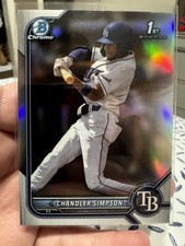 2022 Bowman Draft - Chrome Chandler Simpson #BDC-26 Refractor (RC)
