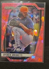 2025 Panini Prizm - Spencer Arrighetti, Spencer Arrighetti #20 Pink Ice Prizm