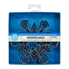 R&M International 8 Piece Snowflake Cookie Cutter Set