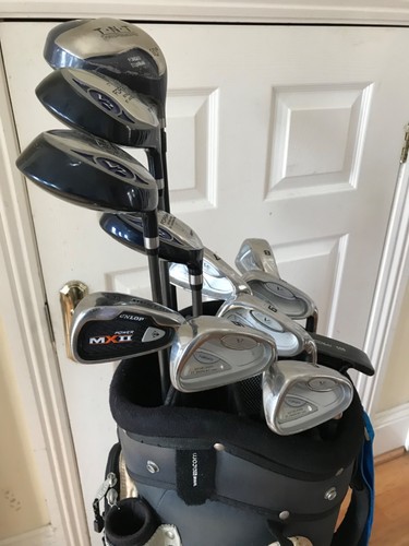 Mens Full Set Of 13 Golf Wood Irons Clubs Forgan Graphite +IZZO Bag Right Handed - Picture 16 of 22