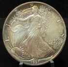 1991 United States American Silver Eagle 1oz Fine Silver Coin S$1