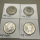 1964 Kennedy Half Dollar Coins (Lot Of 4)