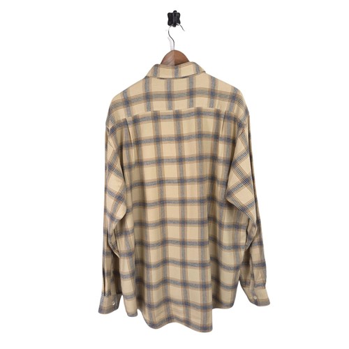 Mens Aquascutum Soft Flannel Shirt Long Sleeve Check XL - Picture 4 of 6