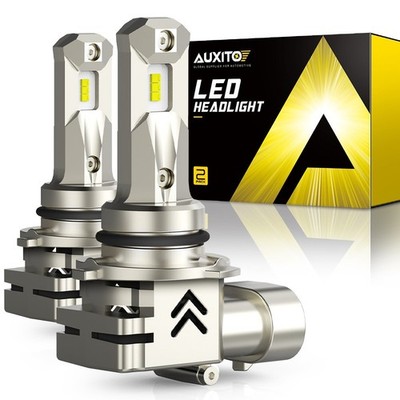 AUXITO 2/4PCS White 9006 LED Headlight Bulbs High Low Beam Error Free CANBUS