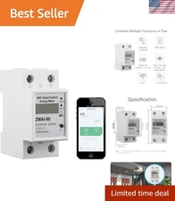 Smart Life Compatible Energy Meter: Control Appliances Remotely & Efficiently