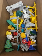 Fisher Price Geotrax Huge Accessory Replacement Part Lot Signs, Guards 36 Pieces