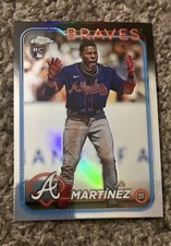 2024 Topps Chrome - Julio Pablo J.P. Martinez #294 Refractor (RC) Braves