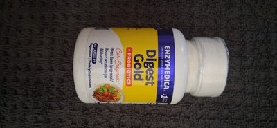 Enzymedica Digest Gold + Probiotics Supplement, 45 Capsules exp 3/2026 SEALED