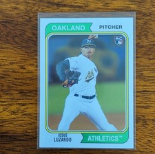 Topps 2020 Archives Jesus Luzardo Rookie #147 Oakland Athletics Baseball Card. rookie card picture