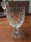 BEAUTIFUL VTG Waterford Crystal Donegal Cut Water Goblet 5.25"H RETIRED