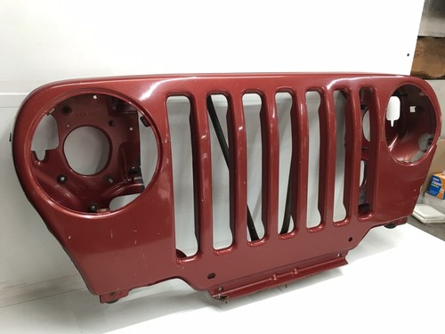 97-06 Jeep Wrangler TJ Front Grille Grill Red - Picture 3 of 15