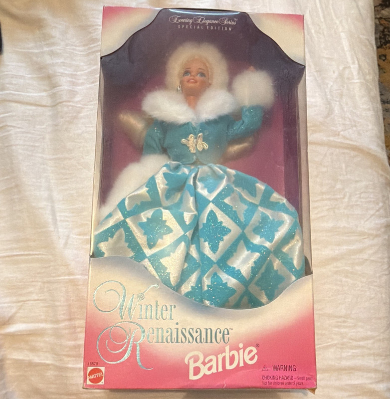 Mattel Barbie Winter Renaissance Evening Elegance Special Edition Doll 15570