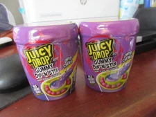 Juicy Drop Gummy Dip N Stix Sweet Gummy Sticks with Sour Dipping Gel Wild Cherry