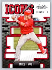 2021 Panini Absolute #I-7 Mike Trout Icons Retail Excellent