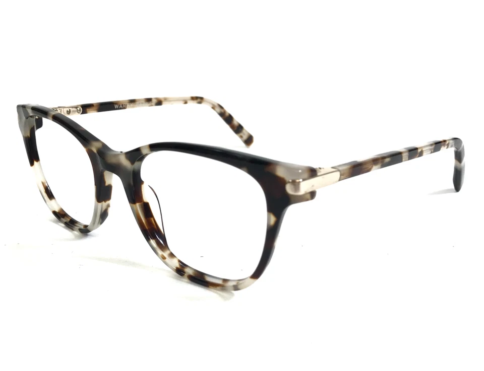 Warby Parker Eyeglasses Frames AMELIA 7244 Gray Tortoise Cat Eye 50-17-135 - Image 4 of 4
