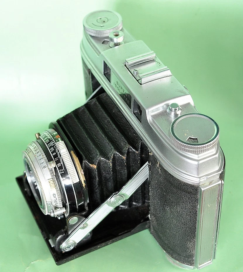 Cámara fotográfica Agfa Super Isolette telémetro 120 con lente Solinar de 3,5/75 mm Foto 2 de 4