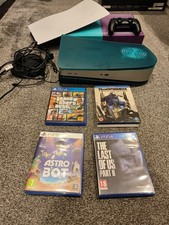 PS5 Disc Edition with Dark Plates Fitted Excellent Condition