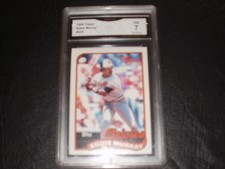 EDDIE MURRAY 1989 TOPPS #625 GRADED 7