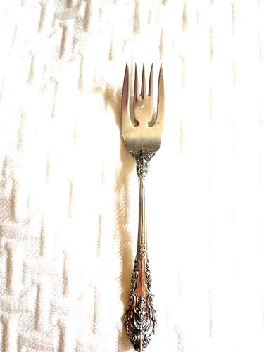 Great Deal! WALLACE  Silver Sir  Christopher 6 3/4”  SALAD FORK