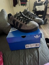 adidas Campus 00s Originals Men's Comfort Cushioned Sneakers Gray/Black US 10.5