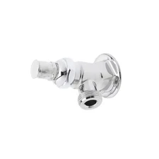 T&S Brass B-0731-POL Single Temperature Wall Mount Sill Faucet w/ Loose Key Stop