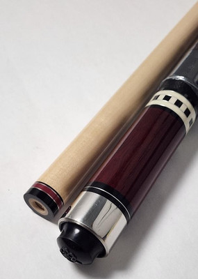 McDermott Star S08 Pool Cue Stick w Slight Defects Shaft with Custom Rings 19.5