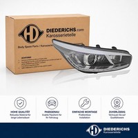 Hauptscheinwerfer Rechts Diederichs 6554084 FÜR KIA Frontscheinwerfer Frontlicht