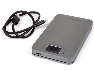 1TB Verbatim 53652 Executive Fingerprint Secure 2.5 Zoll USB-C 3.2 Externe HDD