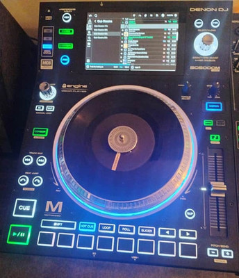 Denon DJ SC5000M Prime Dual Layer Motorized Media Player Controller