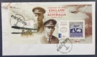 2019 Centenary Of First 1st England To Australia Flight Minisheet FDC Cover