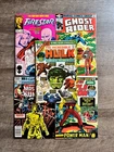 Lot of 5 Vintage Marvel Comics. Hulk, Ghost Rider, Firestar, Groot, Hawkeye