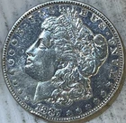 1887 Morgan Silver Dollar Uncertified Circulated Condition