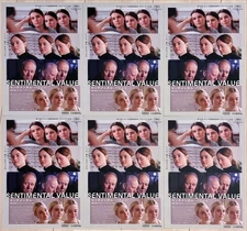 Sentimental Value 7x10 Japanese Movie Poster 2026 Chirashi 2/20 Release 6-Pack