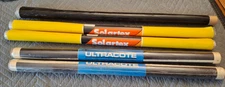 Lot of 4 Rolls 2 each Black -  2 each Yellow Solartex & Ultracote
