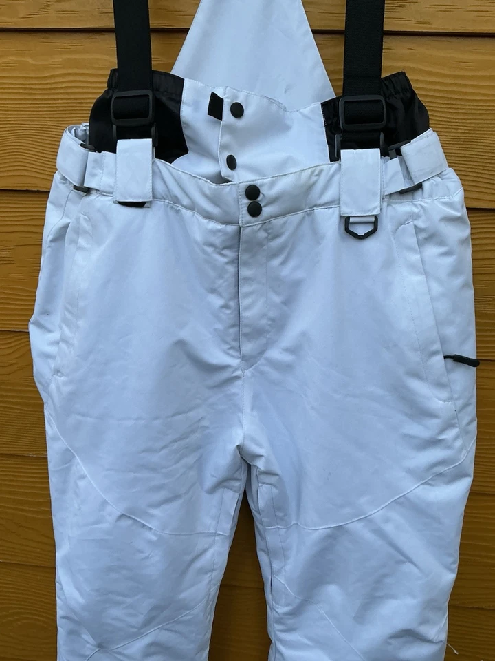 Pantalones de esquí unisex para nieve, transpirables, impermeables y a prueba de viento talla mediana Foto 2 de 4