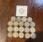 Lot of 20 WASHINGTON SILVER QUARTERS 90% Silver