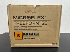 Ansell MICROFLEX FreeForm FFS-700-S Nitrile Gloves Size S Lot Of 20 PKS
