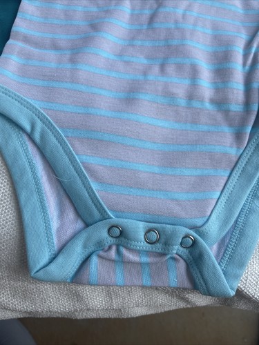 3 PACK Hanes Ultimate Baby Flexy Long Sleeve Bodysuits 18-24M Multicolor - Picture 6 of 8